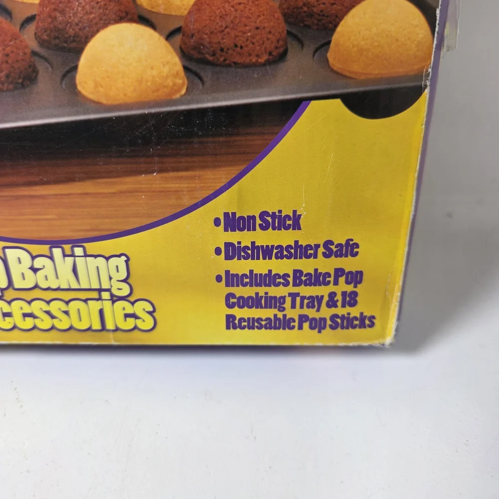 As Seen On TV Bake Delicious Cake Pops Set - Black and Yellow